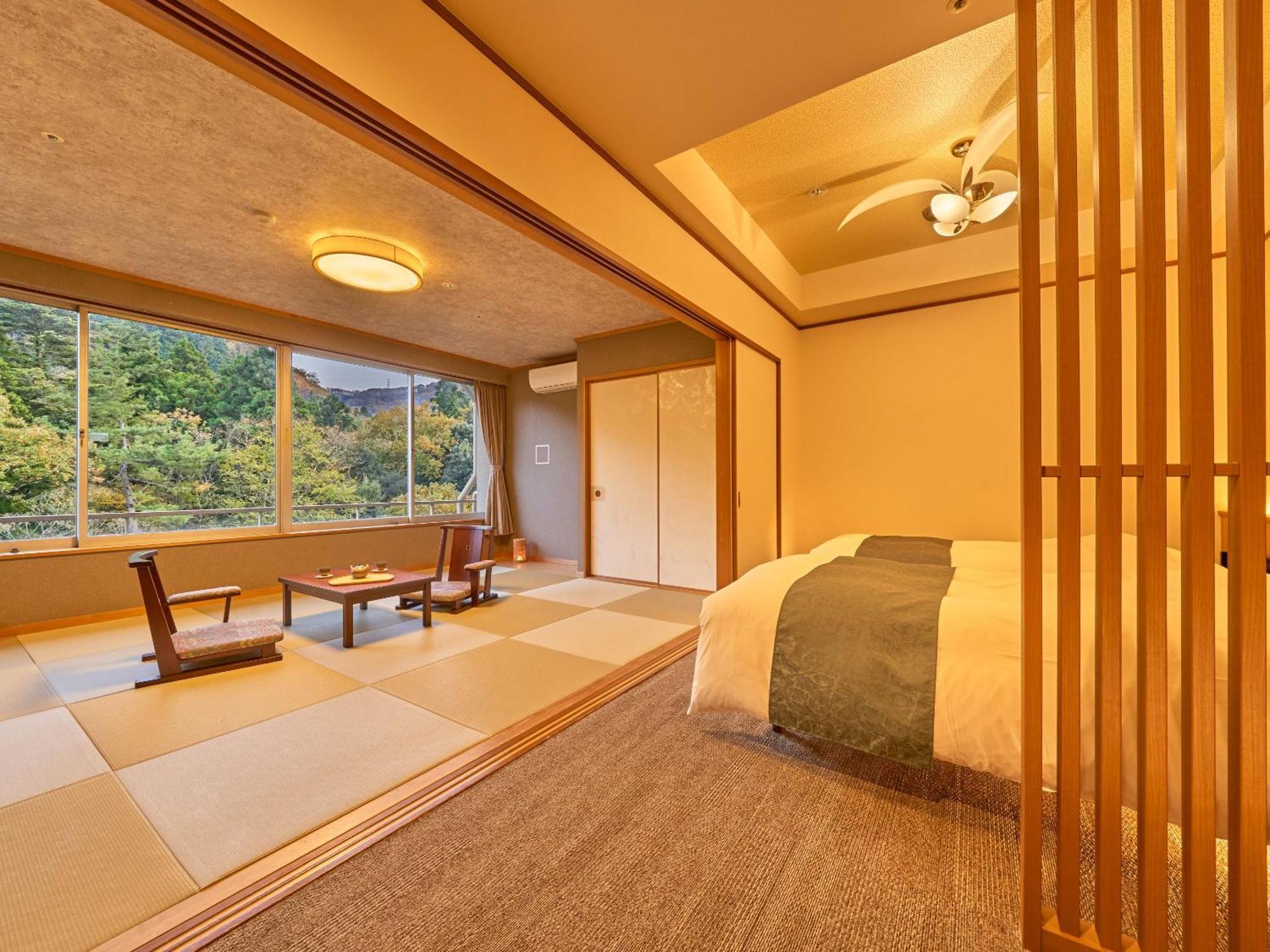 Ooedo Onsen Monogatari Premium Yoshinoya Irokuen Hotel คากะ ภายนอก รูปภาพ