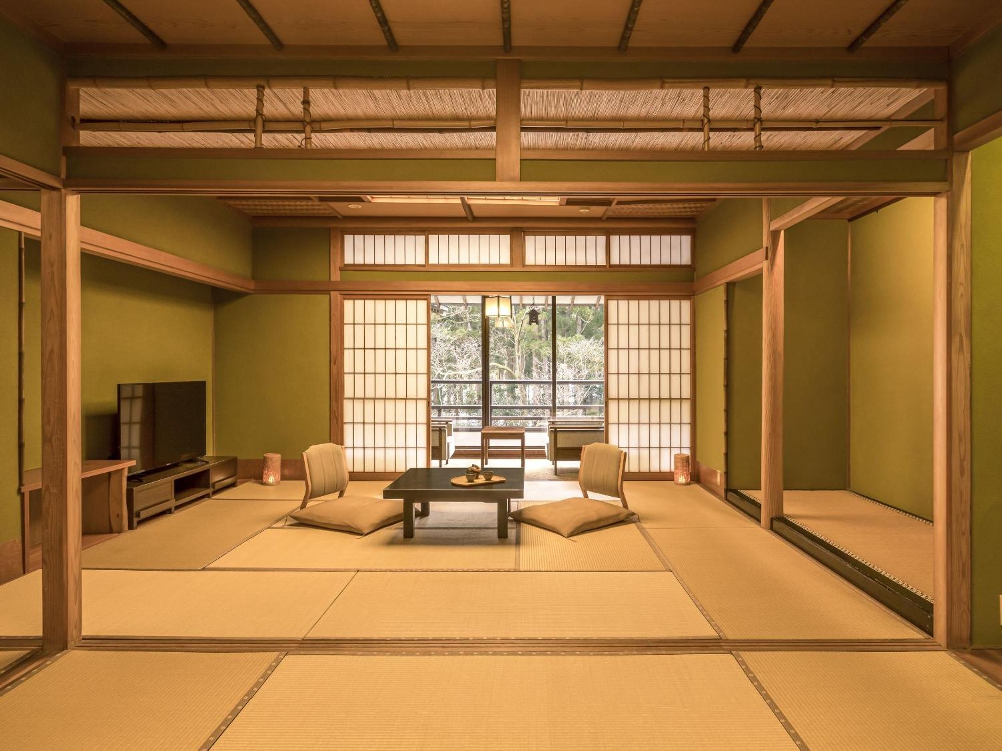 Ooedo Onsen Monogatari Premium Yoshinoya Irokuen Hotel คากะ ภายนอก รูปภาพ