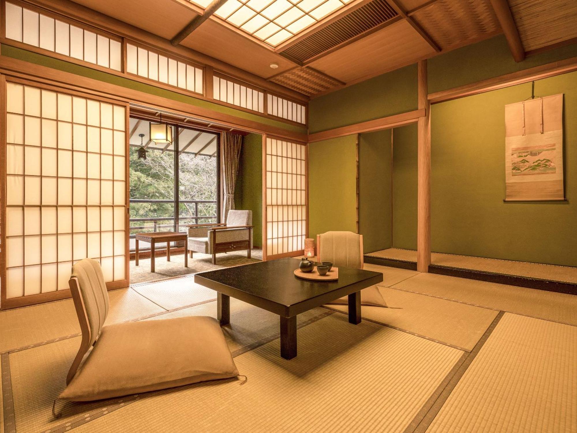 Ooedo Onsen Monogatari Premium Yoshinoya Irokuen Hotel คากะ ภายนอก รูปภาพ