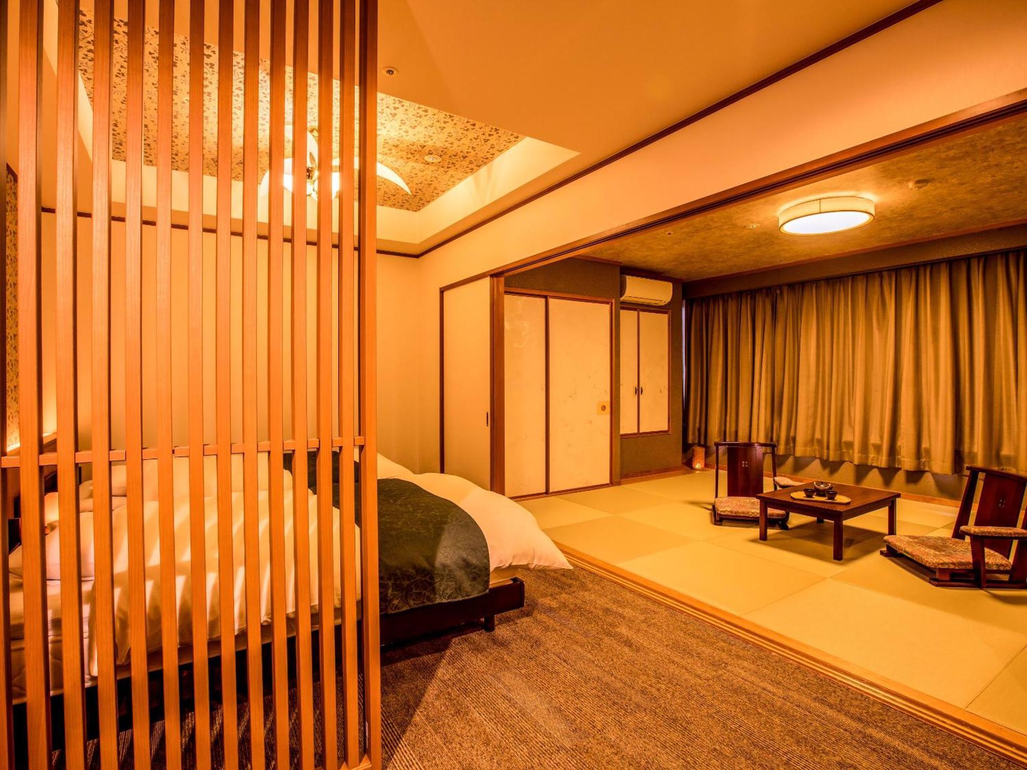 Ooedo Onsen Monogatari Premium Yoshinoya Irokuen Hotel คากะ ห้อง รูปภาพ
