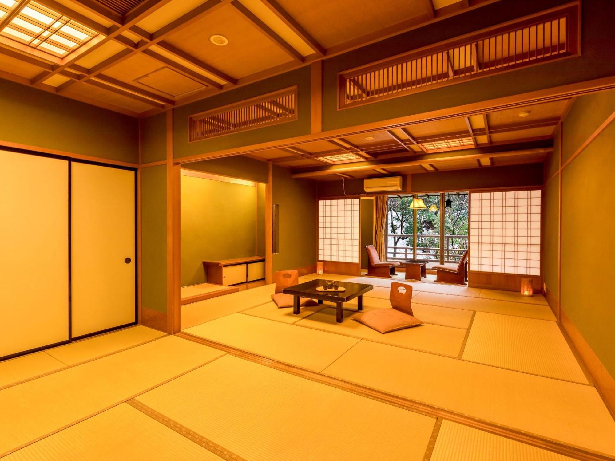 Ooedo Onsen Monogatari Premium Yoshinoya Irokuen Hotel คากะ ภายนอก รูปภาพ